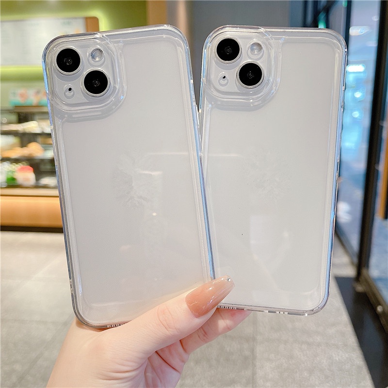 Case Pelindung Transparan Anti Jatuh Untuk IPhone 11 12 13 Pro MAX X XS MAX XR 6 7 8 Plus