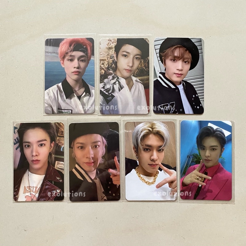 NCT Official Photocard [BACA DESC‼️] Chenle Renjun Yuta PC We Boom Punch Kick it t ver Neo Zone