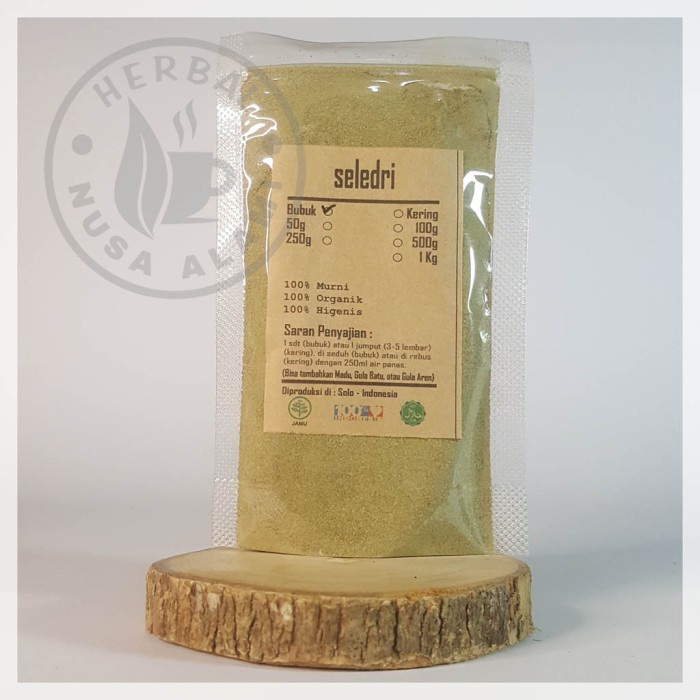

SELEDRI BUBUK | MURNI | Apium Graveolens 100g