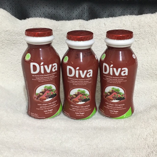 [eceran] Diva Beauty Drink 85ml Minuman Kolagen Collagen Kalbe