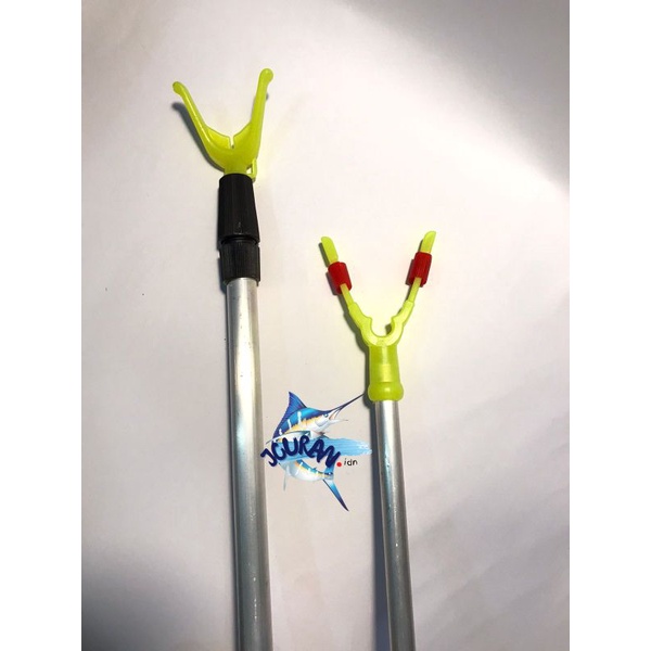 Jagrak Tegek Jagrak Joran Alumunium (1,2m) (2pcs) Penyanggah Joran Tegek