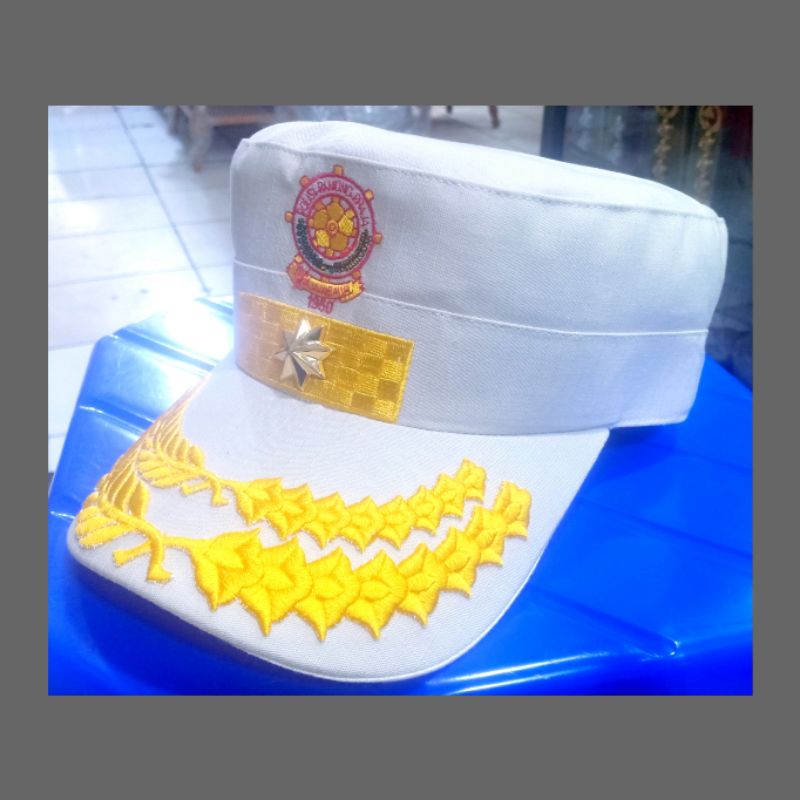 topi komando pol pp golongan 4 c cream