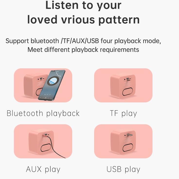 (TERBAIK) Speaker Bluetooth Outdoor Mini Wireless Speaker Subwoofer Volume Portable Support Bluetoot