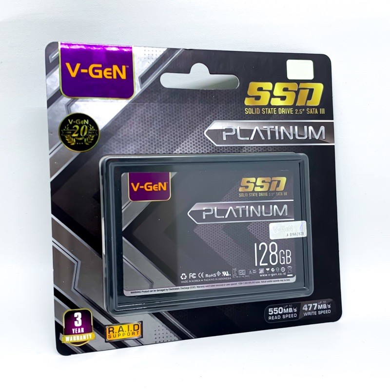 SSD 128GB 256GB 512GB 1TB VGeN Platinum SATA III Solid State Drive 2.5