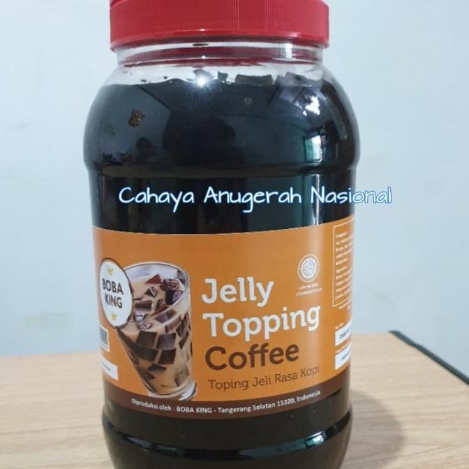 

Promo Awal tahun Boba King Coffee Jelly 2 kg Promo Awal tahun