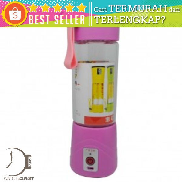 Blender Jus Portable 380ml - Pink