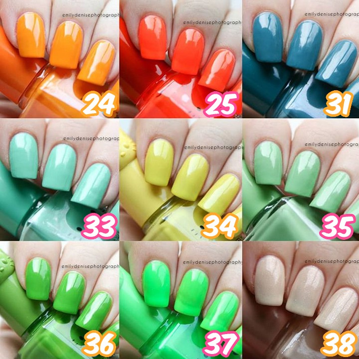 PART 2 HELLO KITTY NAIL POLISH KUTEK ANAK GLOW IN THE DARK NAILPOLISH
