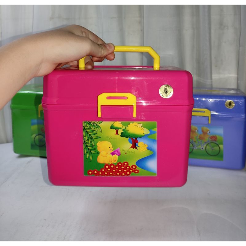 Kotak Perkakas/Kotak Penyimpanan Obat make up, beauty tool box/Box kecil/Kotak tempat Masker