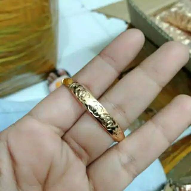 FOURFASHION GELANG ANAK GOLD KRINCING MOTIF BUNGA