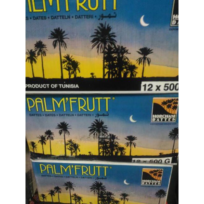 kurma palm fruit frutt 500gr per 12pcs