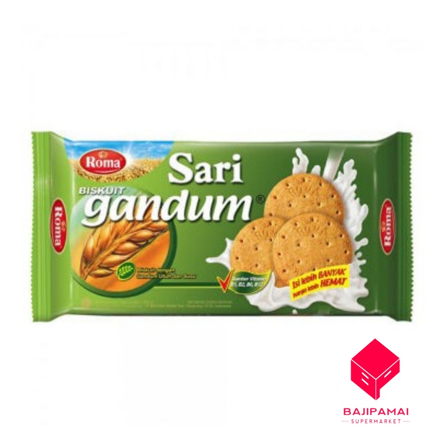 

ROMA BISKUIT SARI GANDUM ISI 10 @ 39 GR