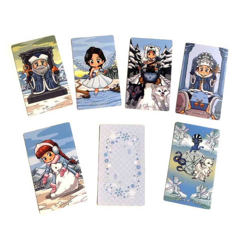 The Winter Magic Tarot 12x7cm include guide paper