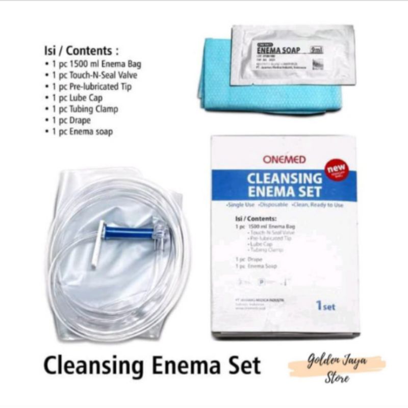 Onemed Enema Set | Kantong Enema Kopi Bag