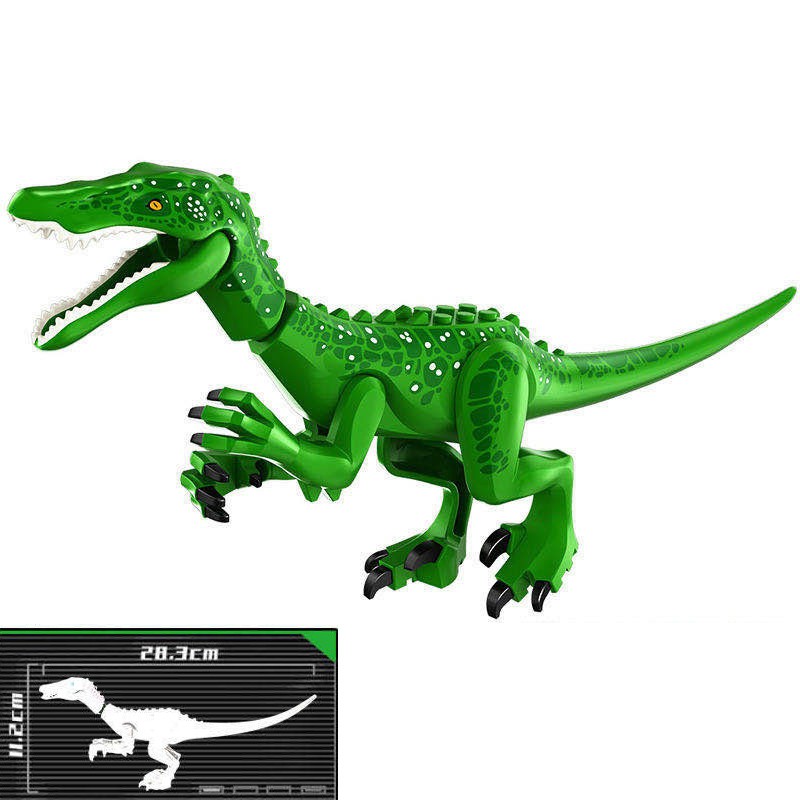  Mainan  Lego  Bentuk Dinosaurus  Jurassic World Warna Hijau 