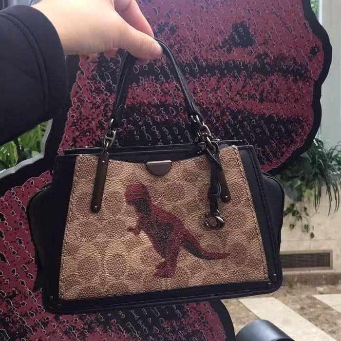 Coach Bag Dreamer 21 In Signature Canvas With Rexy By Sui Jianguo - Tas Coach Original Asli 100%