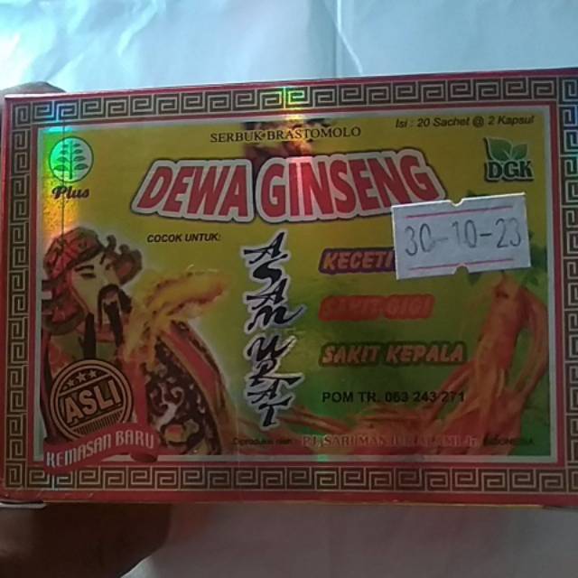 KAPSUL DEWA GINSENG ORIGINAL
