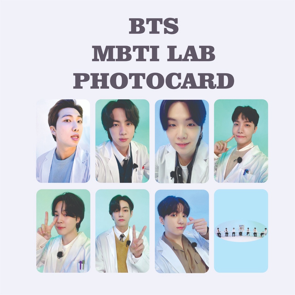 PHOTOCARD BTS MBTI LAB