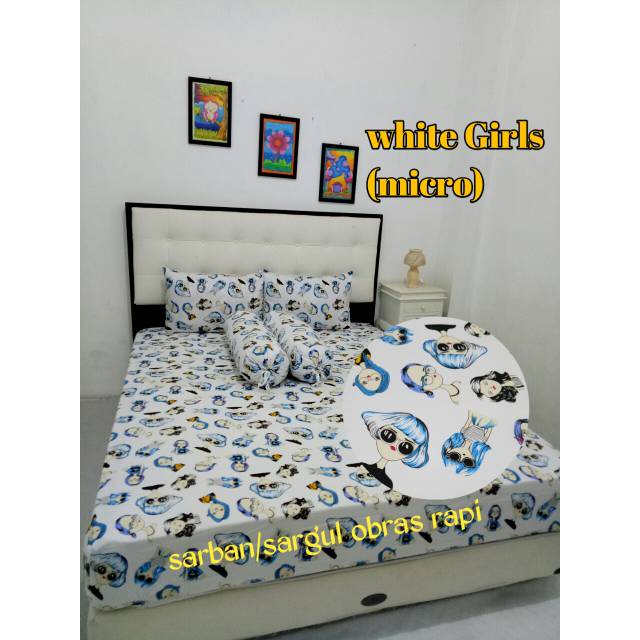 Jual Murah Sprei Homemade White Girls VX39Ers3nYKWx