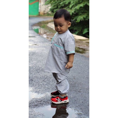 SETELAN BAJU KOKO KURTA ANAK 1-4 THN//BAJU MUSLIM ANAK KEREN