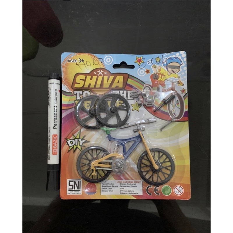 Mainan Anak Sepeda Mini SHIVA Bongkar Ban Mainan Edukasi
