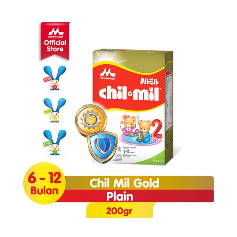 morinaga Chil-Mil 2 Susu Formula Bayi 6-12 Bulan 200 g 