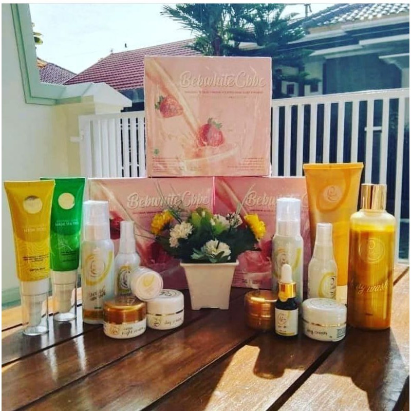 BEBWHITE C ECER BEBWHITEC BBC CREAM GLOWING CREAM JERAWAT