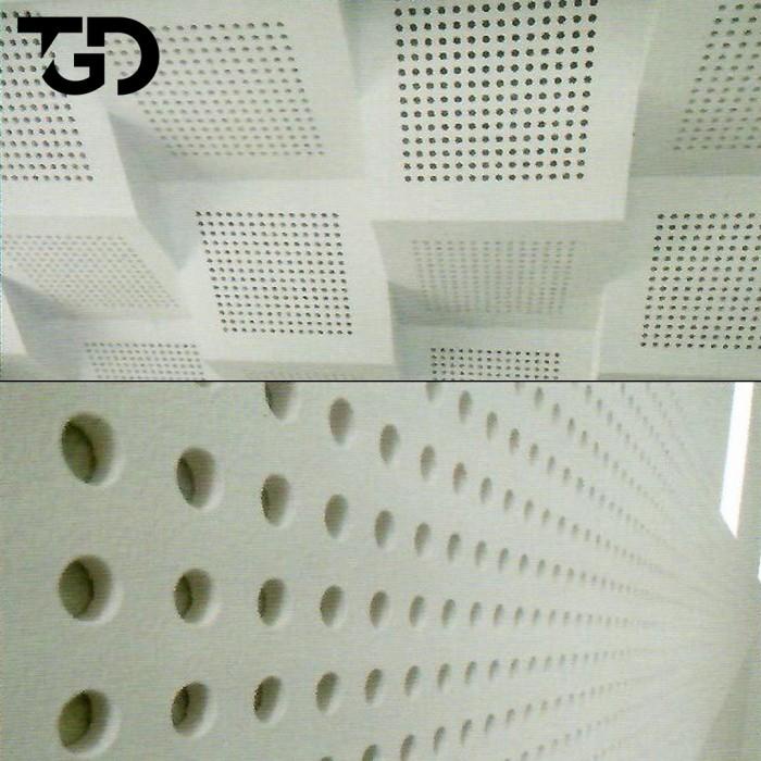 Papan Gipsum Perforated 12mm - Gypsum Acoustic Akustik Redam Suara