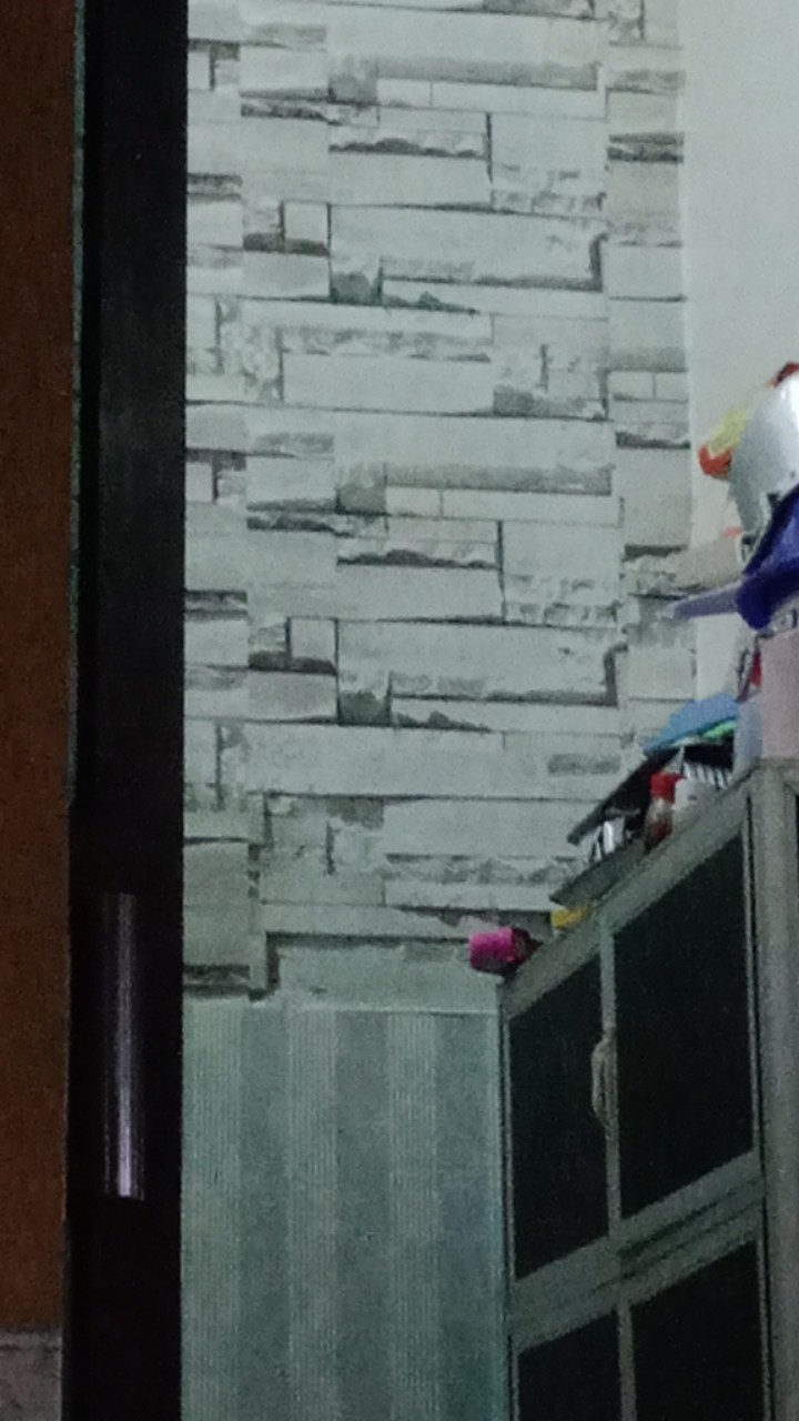 Wallpaper Stiker Dinding Bata Putih 10m X 45cm