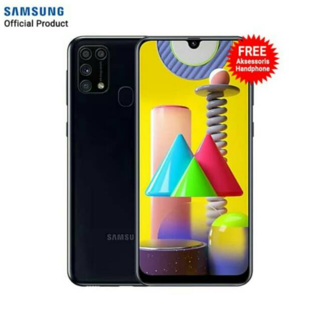 S   AMSUNG GALAXY M31 - 6/128 - 4/64 - 3/32 - GARANSI RESMI