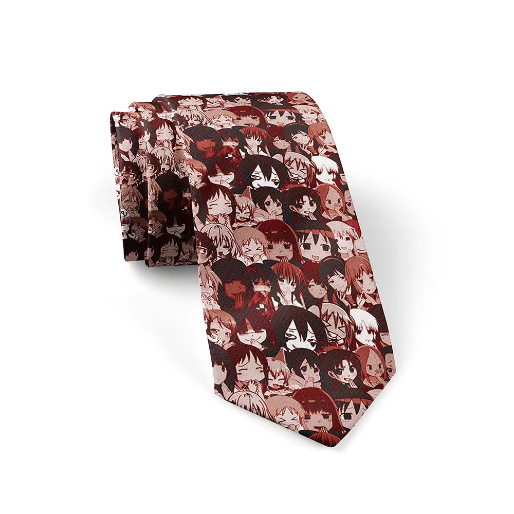 Animated Cartoon Pattern Tie 2819