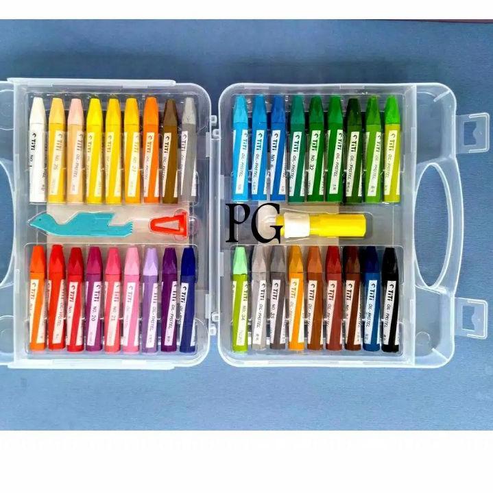 

Hot Sale TITI oil pastels 36 colors OP-36S crayon 36 warna krayon crayons