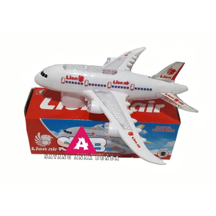 Diecast Pesawat Jet - Diecast Pesawat - Miniatur Pesawat Garuda Mainan Anak Pesawat Terbang Lion Air