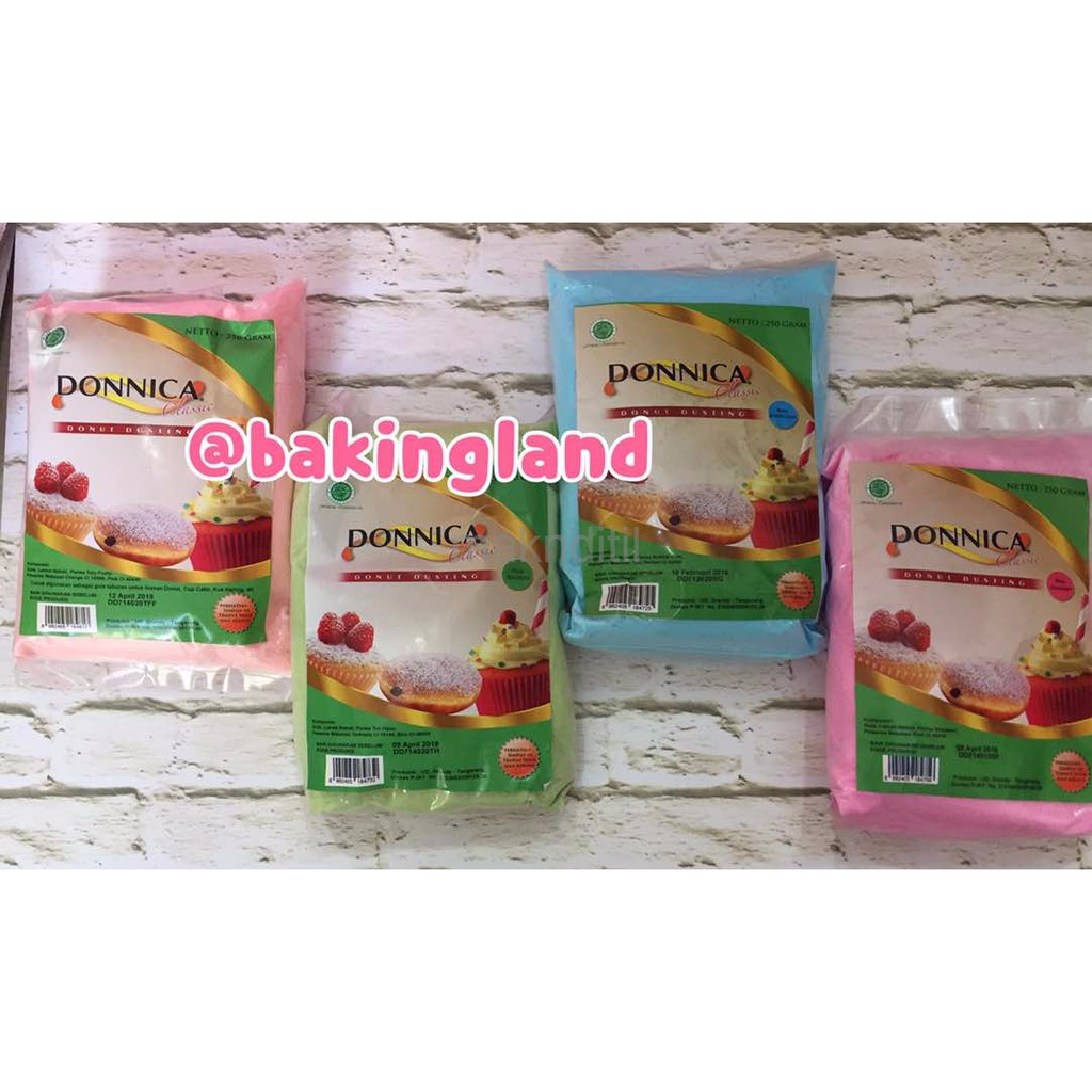 Gula halus aneka warna u/ donat & putri salju