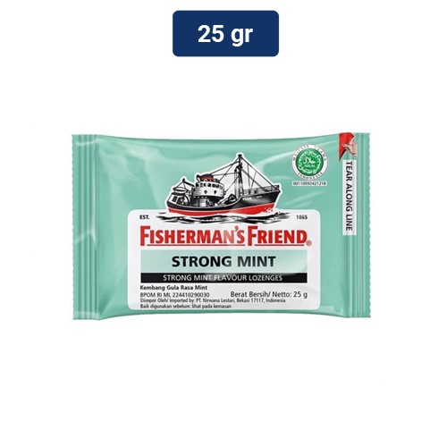 

Fishermans Friend Permen Strong Mint 25 gr