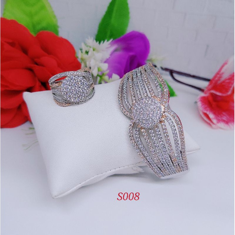 Gelang&amp;Cincin set Kombinasi S007.008