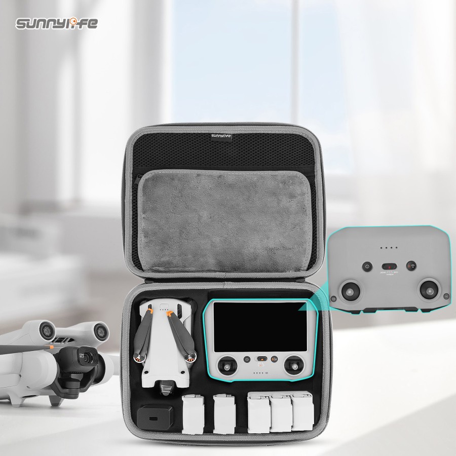 Sunnylife Carrying Case Bag Drone Bag Controller Bag DJI Mini 3 Pro