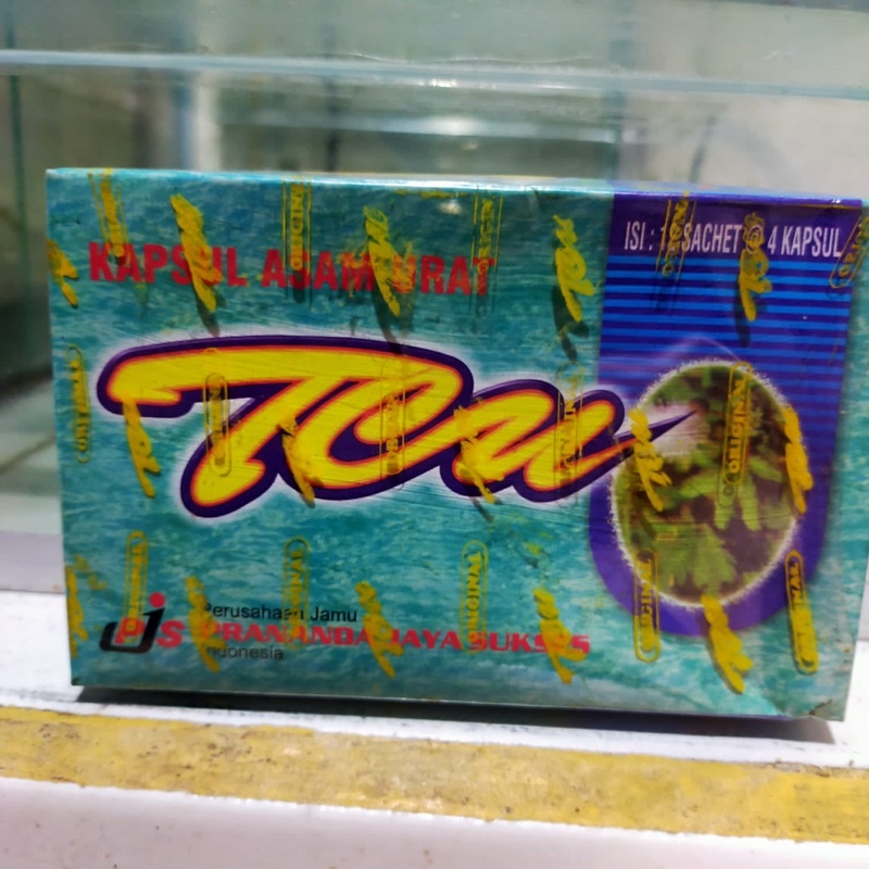 TCU Obat Asam Urat 1box isi 12 saset 1 saset isi 2 kapsul Khasiat Berkualitas