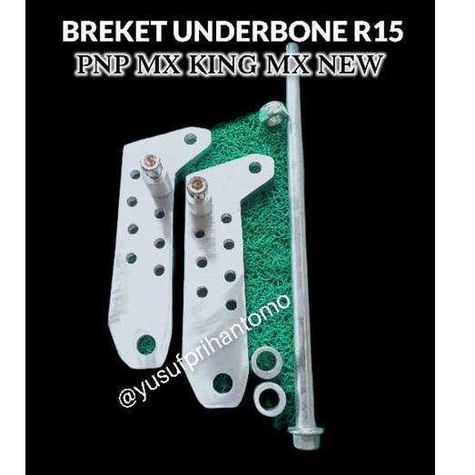 Breket underbone R15 PNP MX KING MX NEW breket ub r15 MX new breket ub r15 pnp MX king underbond R15