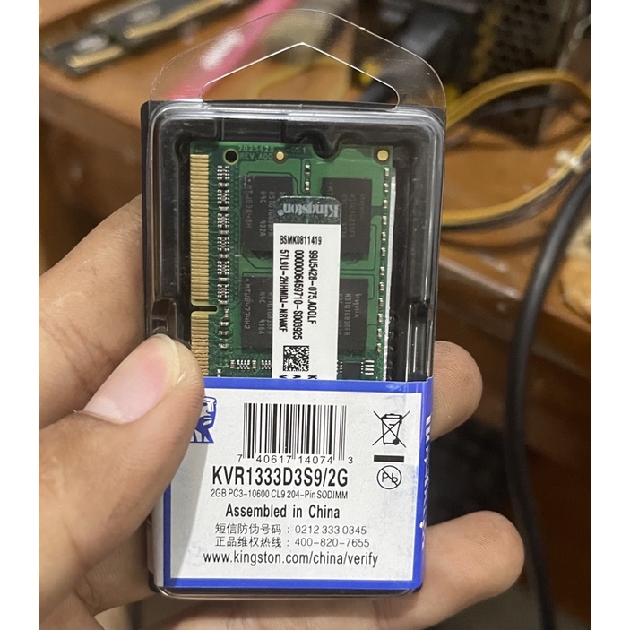 Sodimm ddr3 2Gb -memory laptop