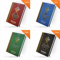 Al Quran Syauqi aliqa ukuran A5 I alqur an tajwid warna ukuran sedang  al quran pemula terjemah