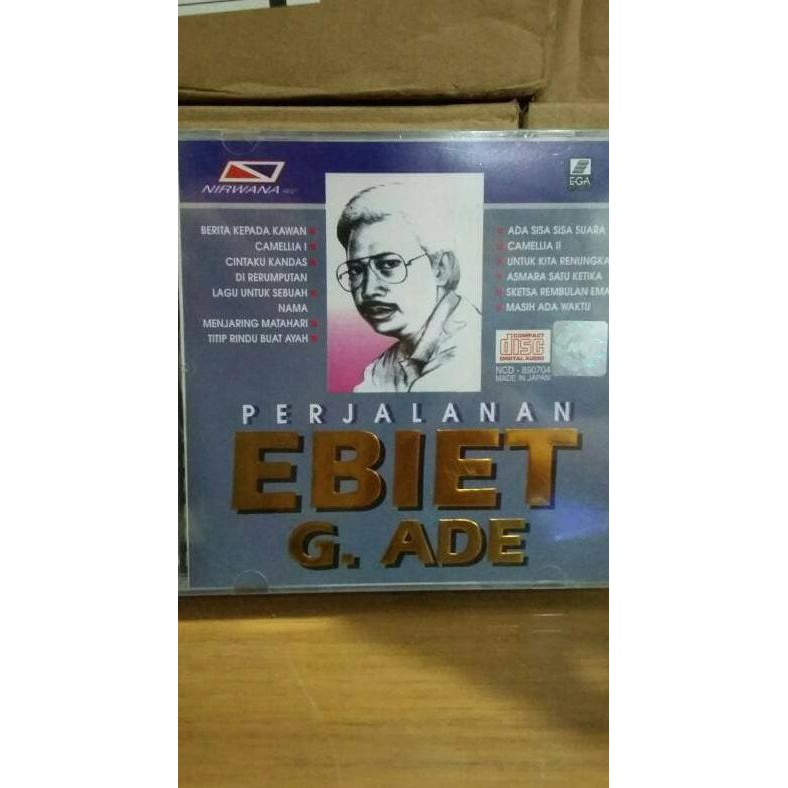 CD ORIGINAL EBIET G. ADE - PERJALANAN VOL. 1 & 2