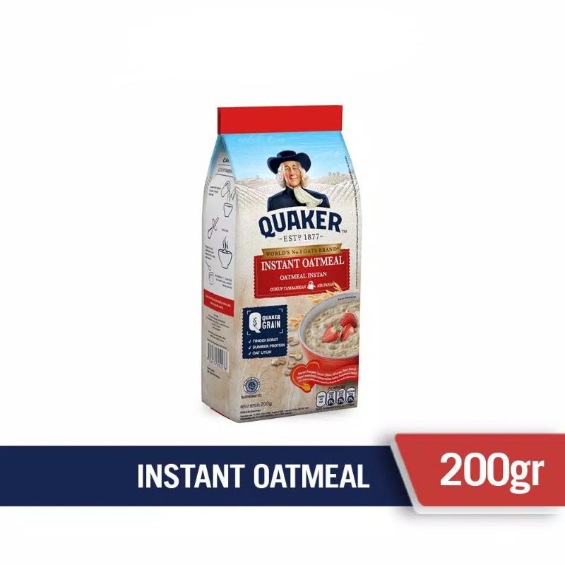 

Quaker Instant Oatmeal 200 gr