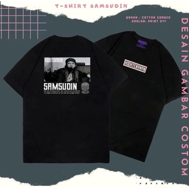 T-shirt Baju kaos distro viral Gus Samsudin HOOH TENANAN