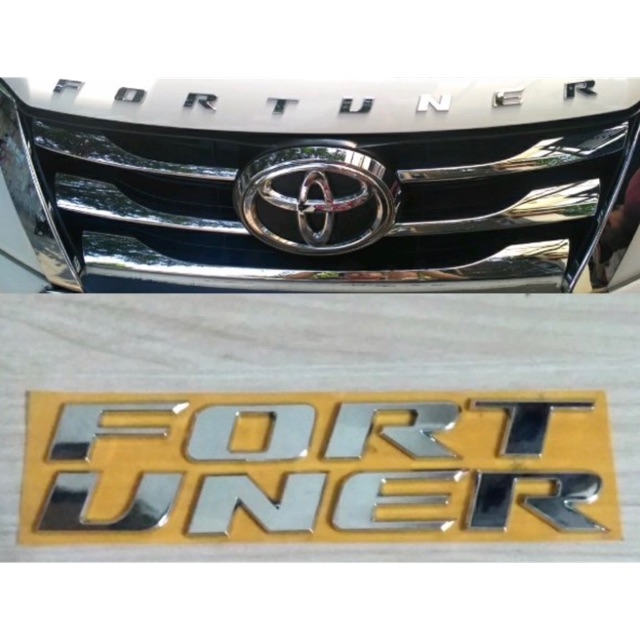 Emblem Fortuner Chrome VRZ