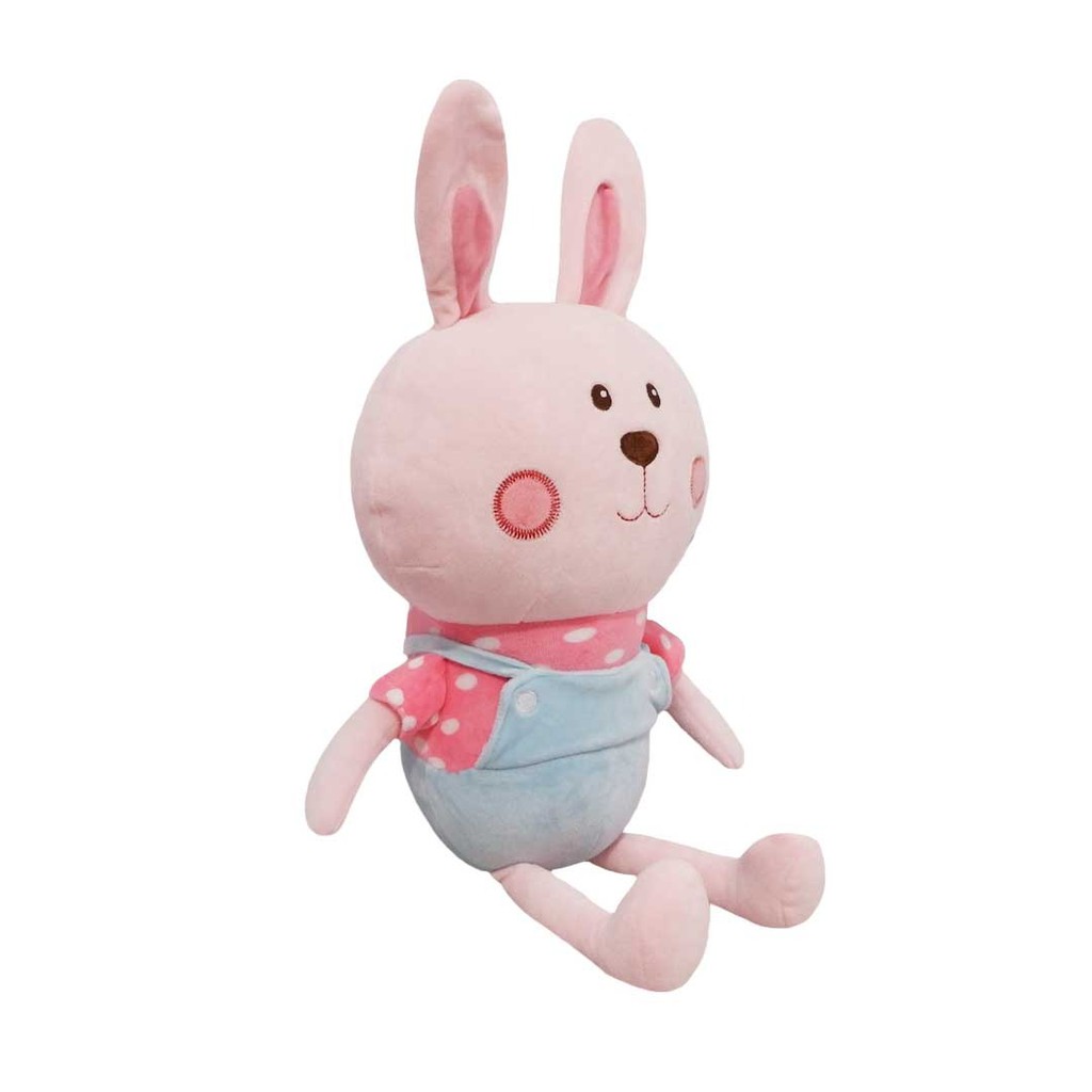 Boneka Kelinci Istana Boneka Rabbit Overall bunny jelly bahan squisy halus