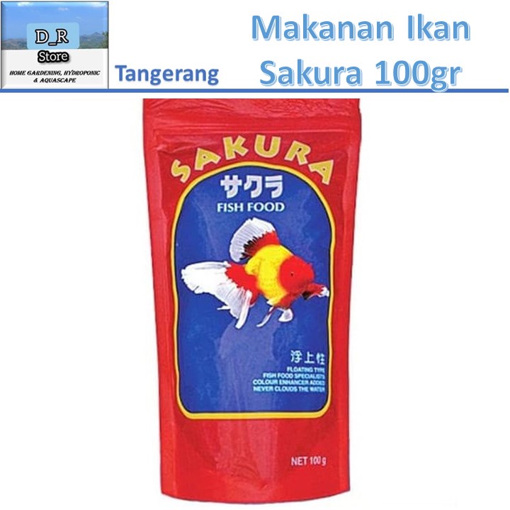 Pakan Ikan Sakura 100gr DR TGR
