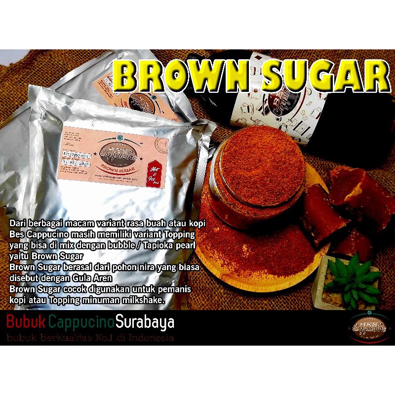 

Brownsugar/Gula Aren(Bes Cappucino)