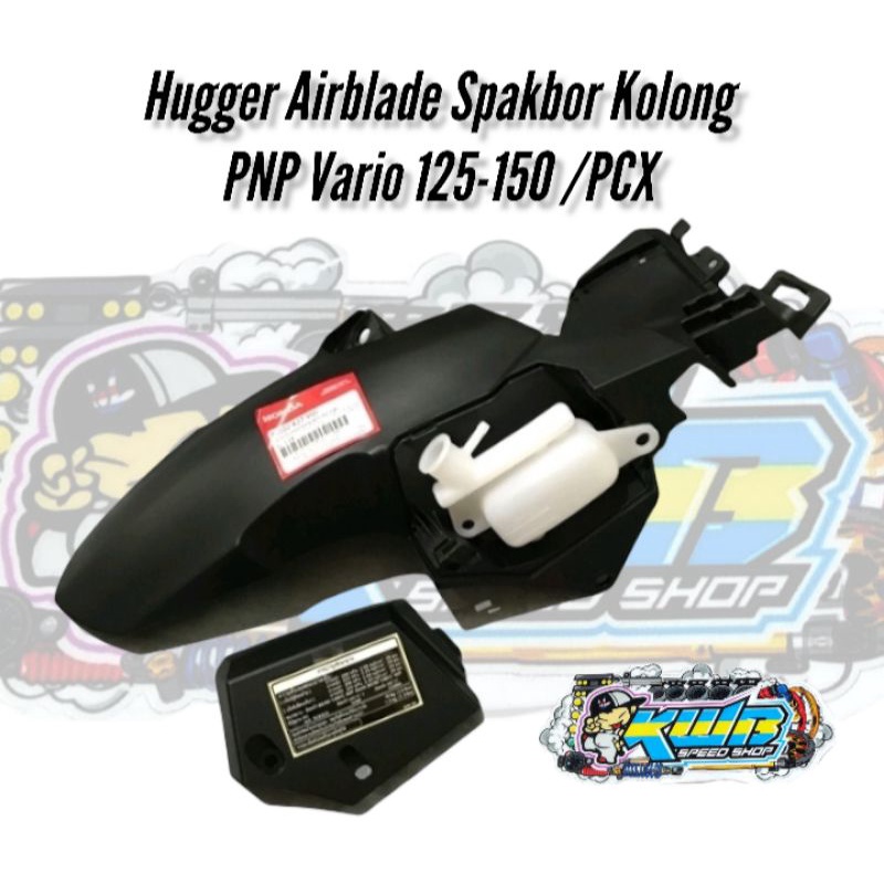 Hugger airblade spakbor kolong original honda vario 125 150 original vietnam Hugger spakbor kolong Airblade  original honda vietnam untuk vario 125 150 pcx