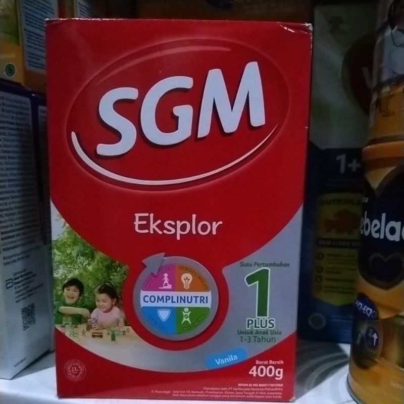 

SGM EKSPLOR 1 PLUS VANILA 400GR