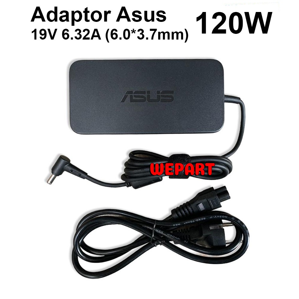 Adaptor Charger Asus ROG GX531GM GX531GX ROG Strix II GL704 GL704GV GL704GM GL504GW GL504G 19V 6.32A